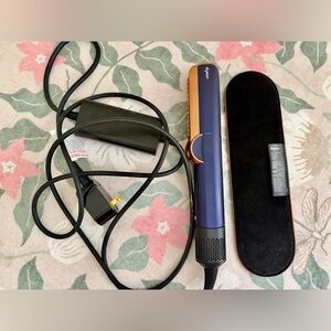 Dyson Blue and Gold Hair Styling Tool- LIKE NEW NO DAMAGES